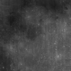 The 24Km wide Ramsden Crater on the moon is visible just above the exact centre of this image