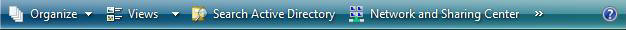 Vista Explorer Network button bar
