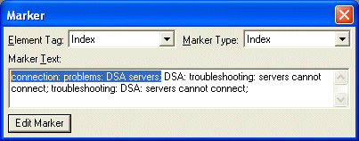Poor indexing example edited source FM marker